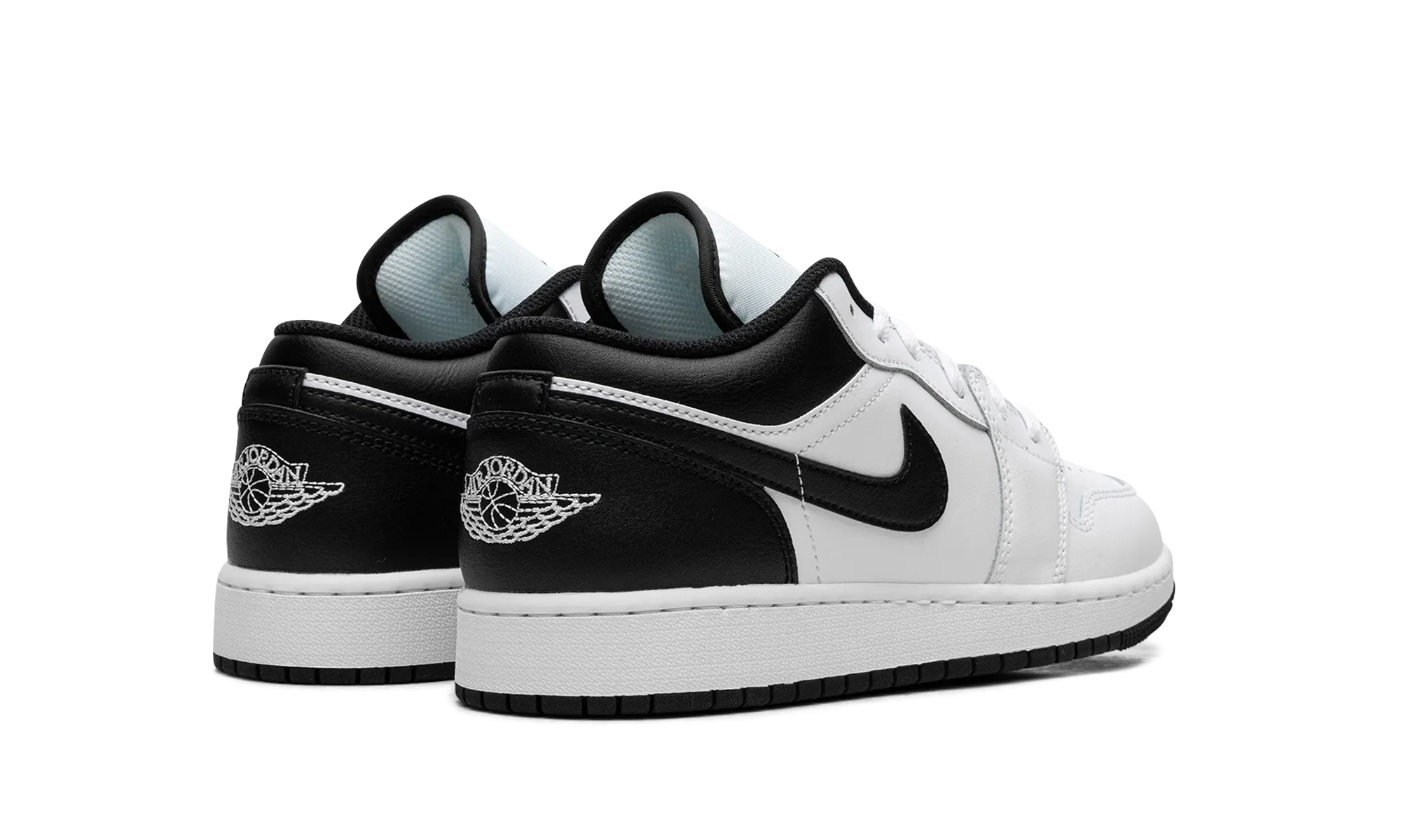 Air Jordan 1 Low GS "WHITE BLACK" jordan grade school sneakers