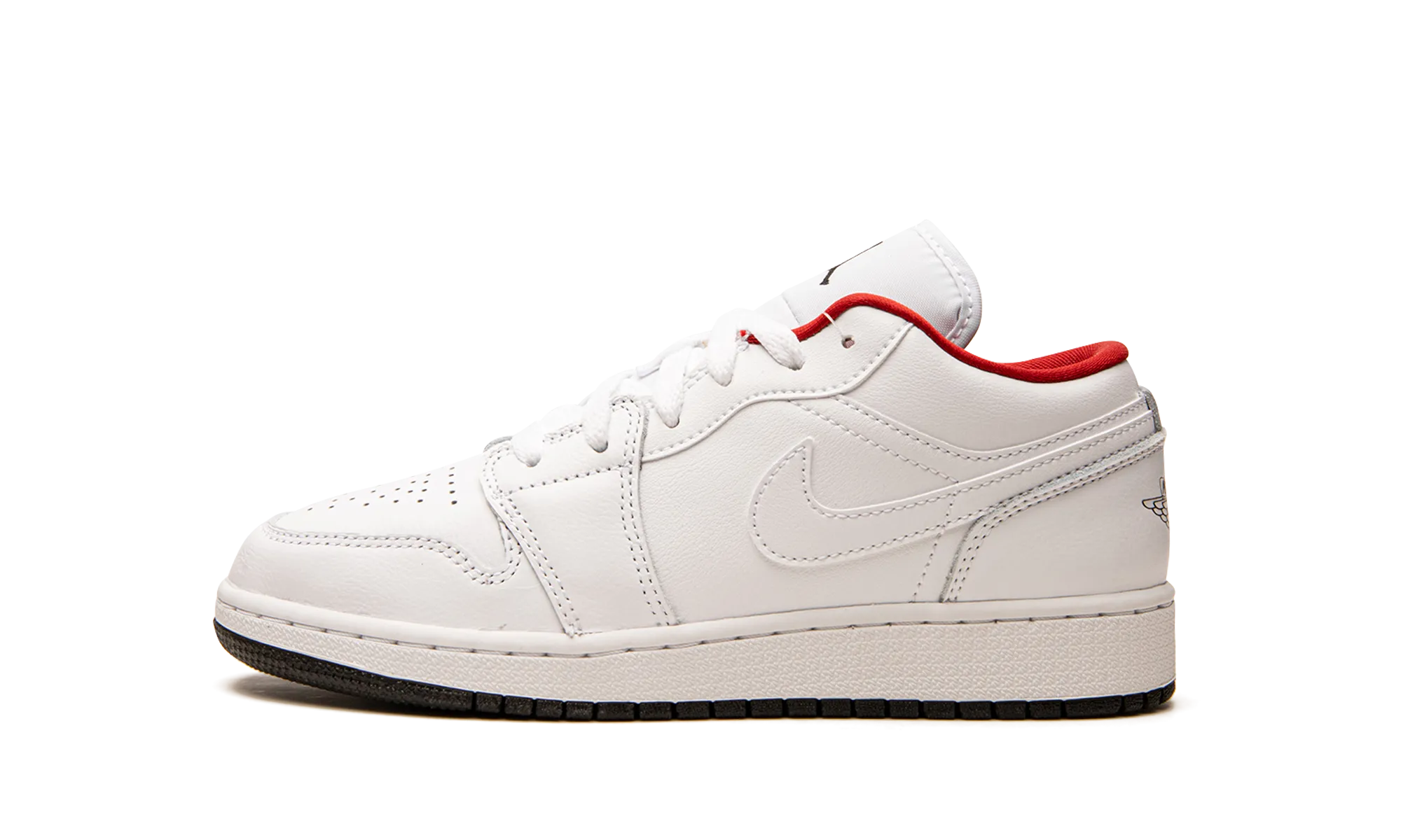 Air Jordan 1 Low GS "White / Red" Jordan Grade School styles