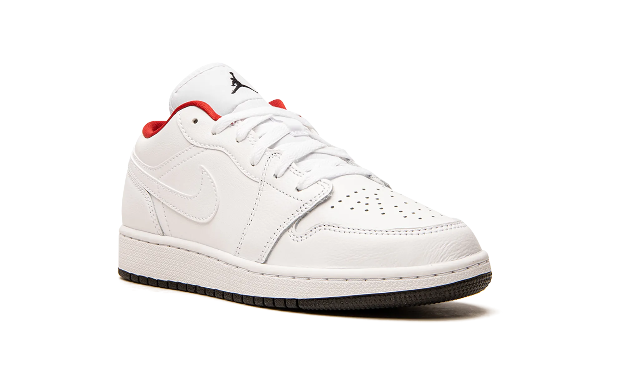Air Jordan 1 Low GS "White / Red" jordan school kids shoes
