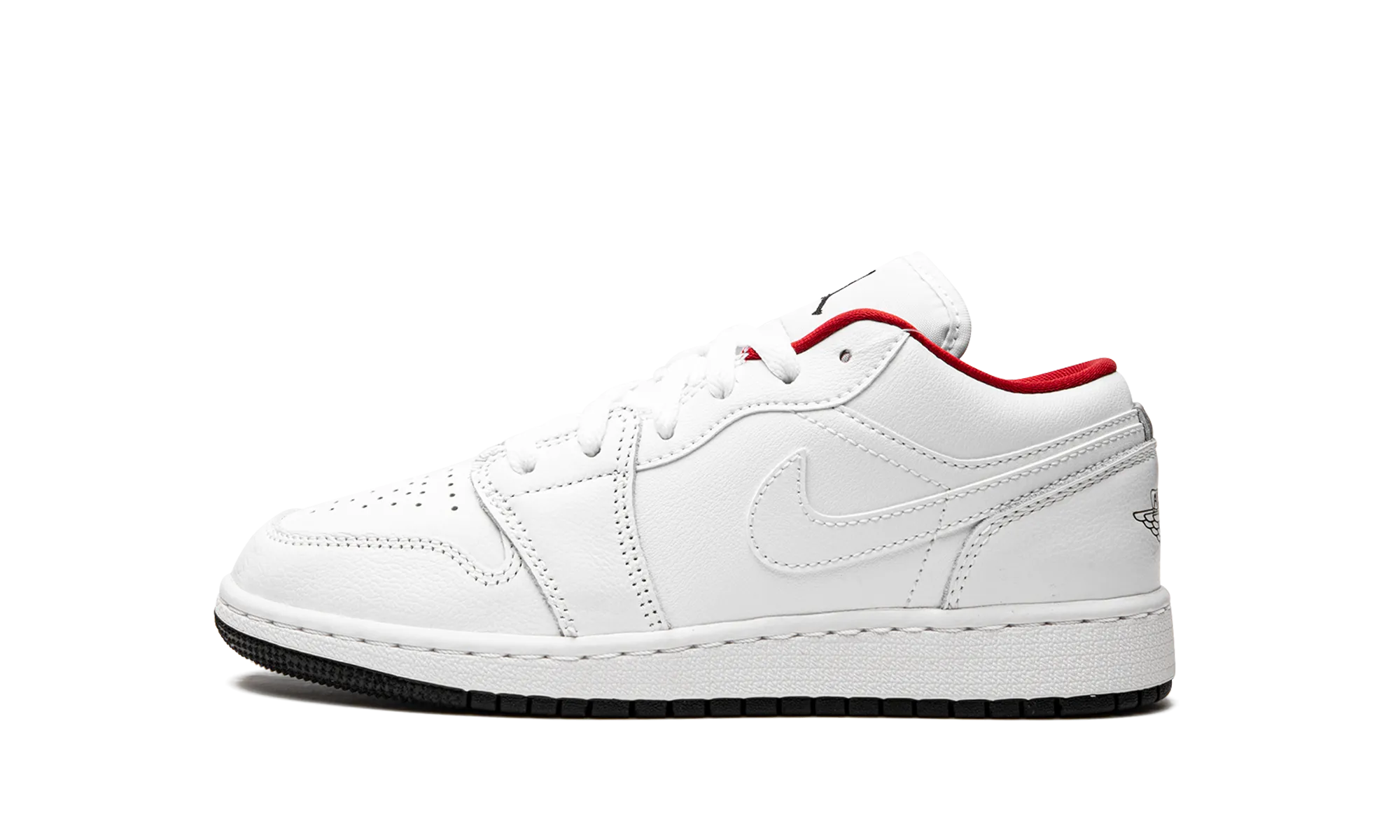 Air Jordan 1 Low GS "White / Red" jordan school kids shoes