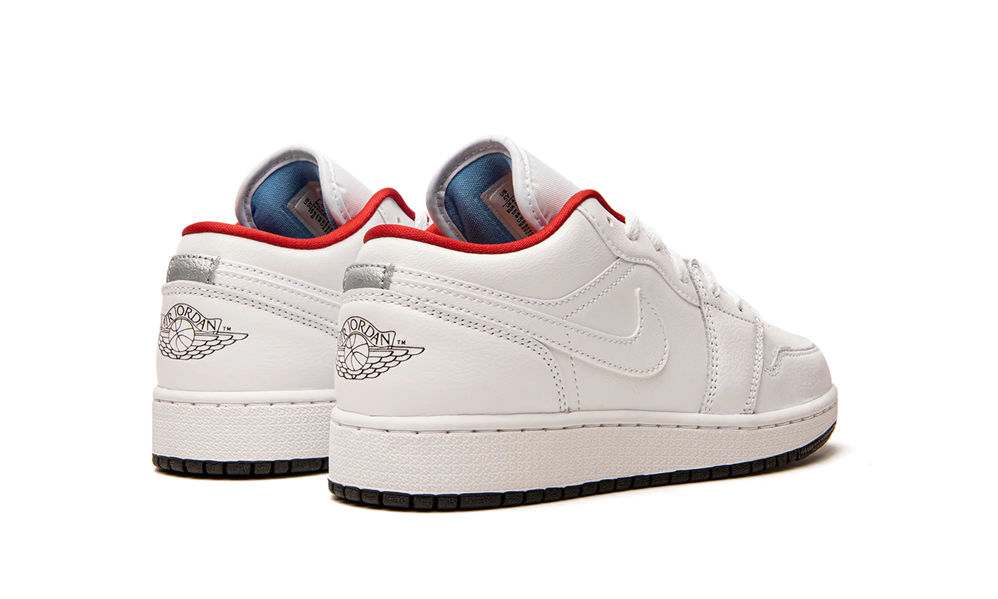 Air Jordan 1 Low GS "White / Red" jordan school kids shoes