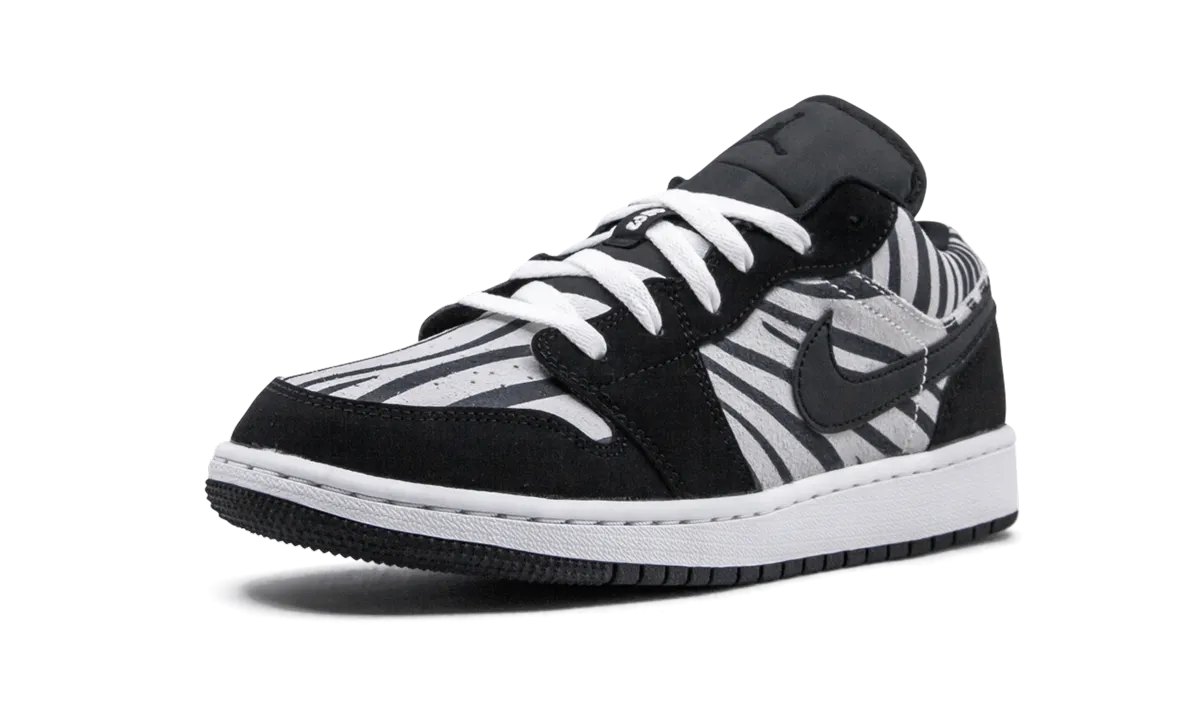 Air Jordan 1 Low GS "Zebra" jordan grade school sneakers