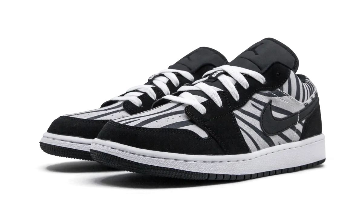 Air Jordan 1 Low GS "Zebra" jordan grade school sneakers