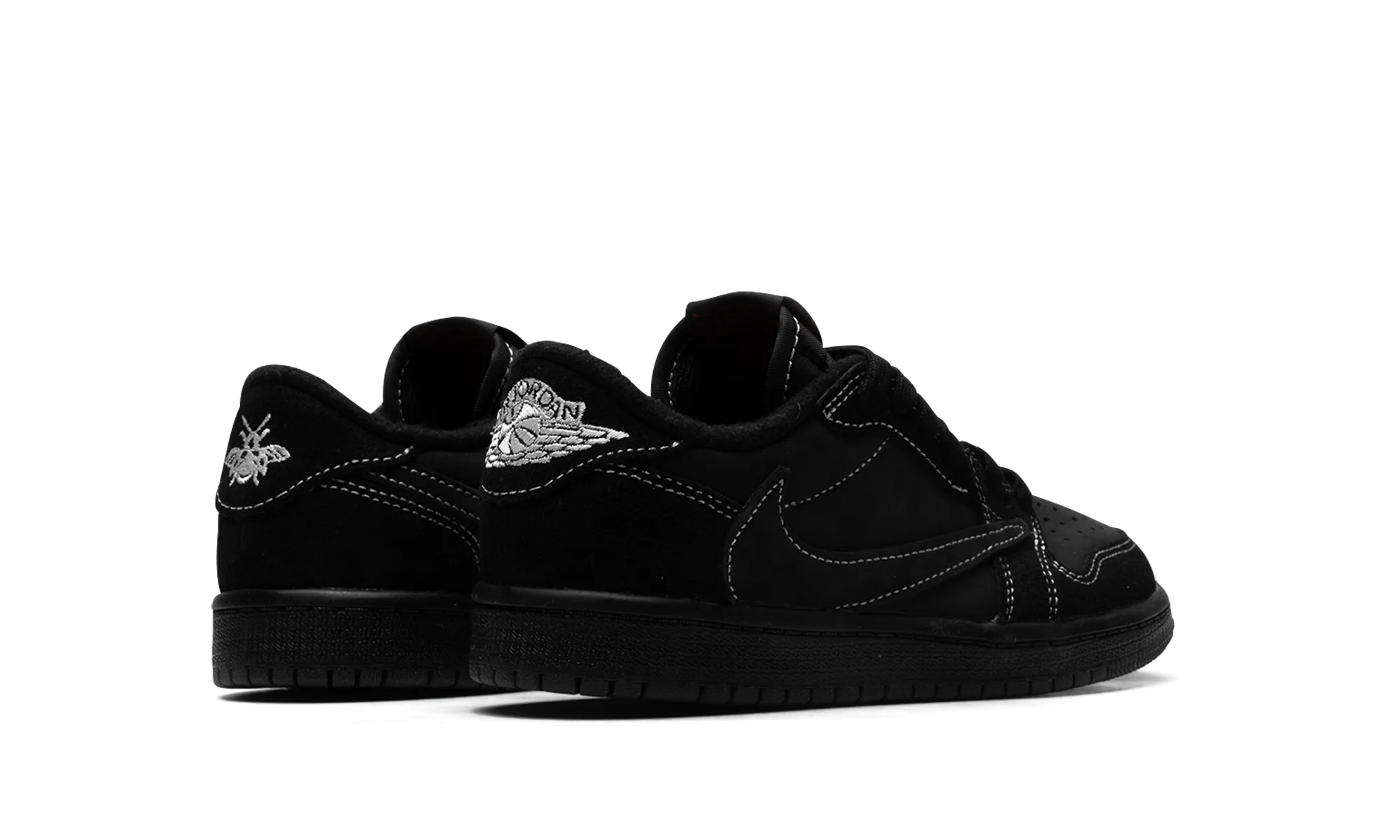 Air Jordan 1 Low OG PS "Travis Scott - Black Phantom" jordan preschool kids shoes