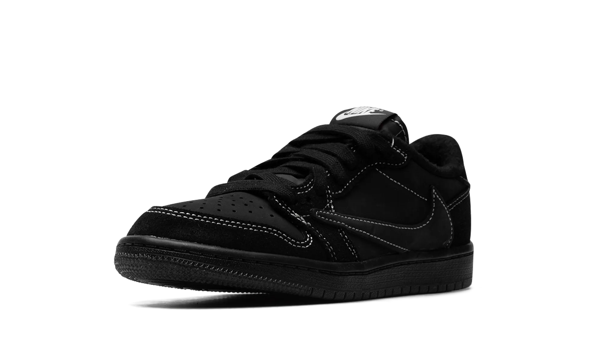 Air Jordan 1 Low OG PS "Travis Scott - Black Phantom" jordan preschool kids shoes