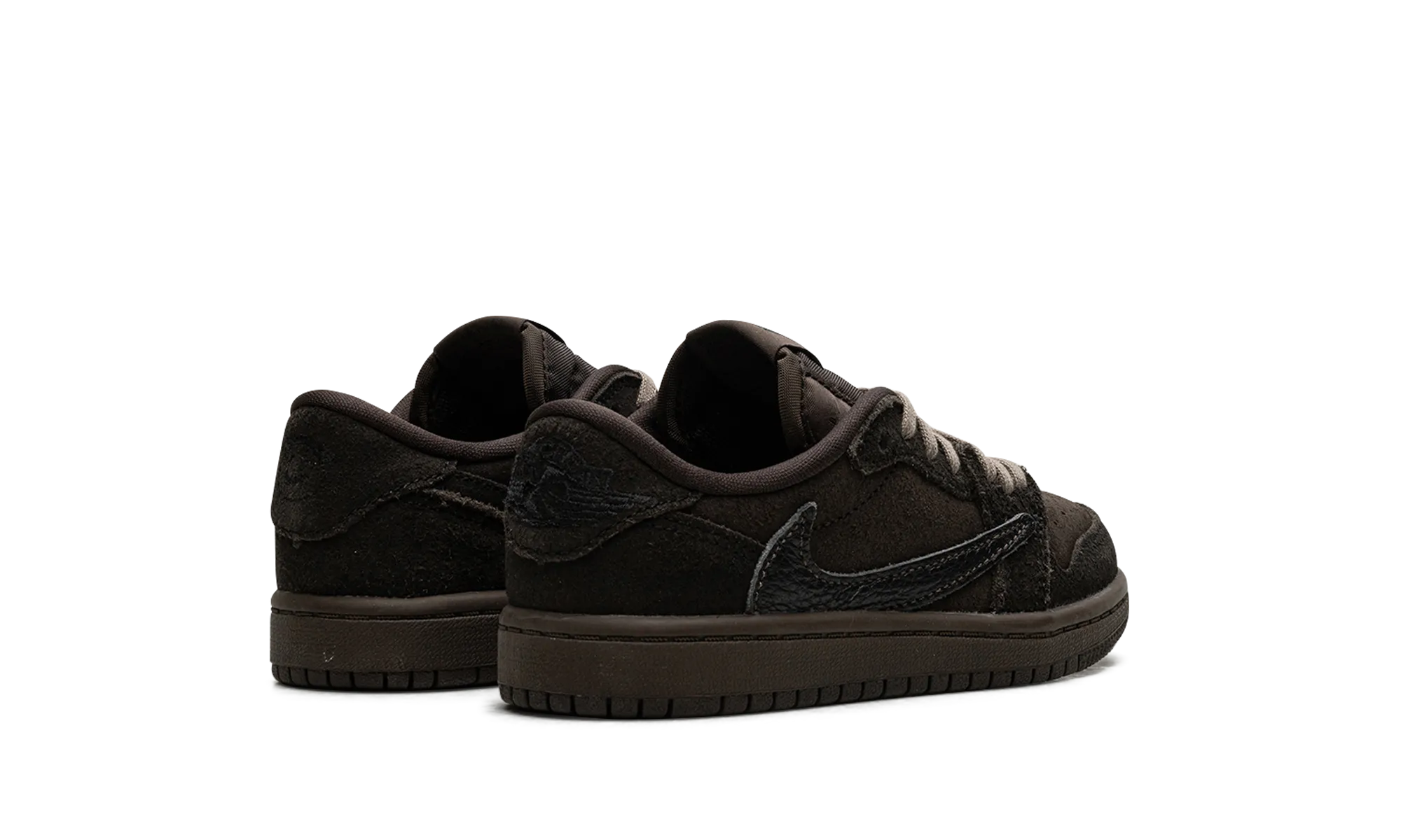 Air Jordan 1 Low OG PS "Travis Scott - Velvet Brown" jordan preschool kids shoes