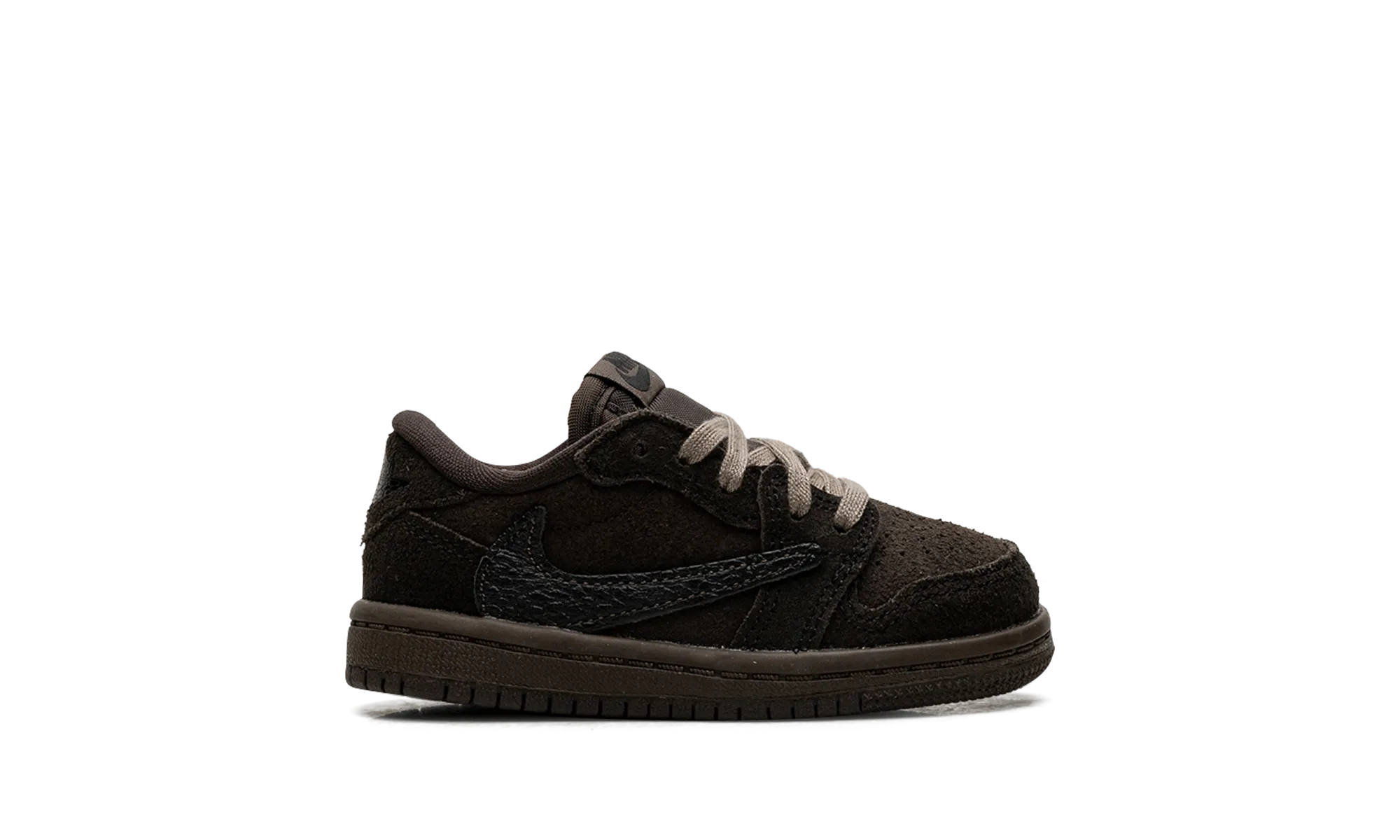 Air Jordan 1 Low OG TD "Travis Scott - Velvet Brown" jordan toddler baby shoes