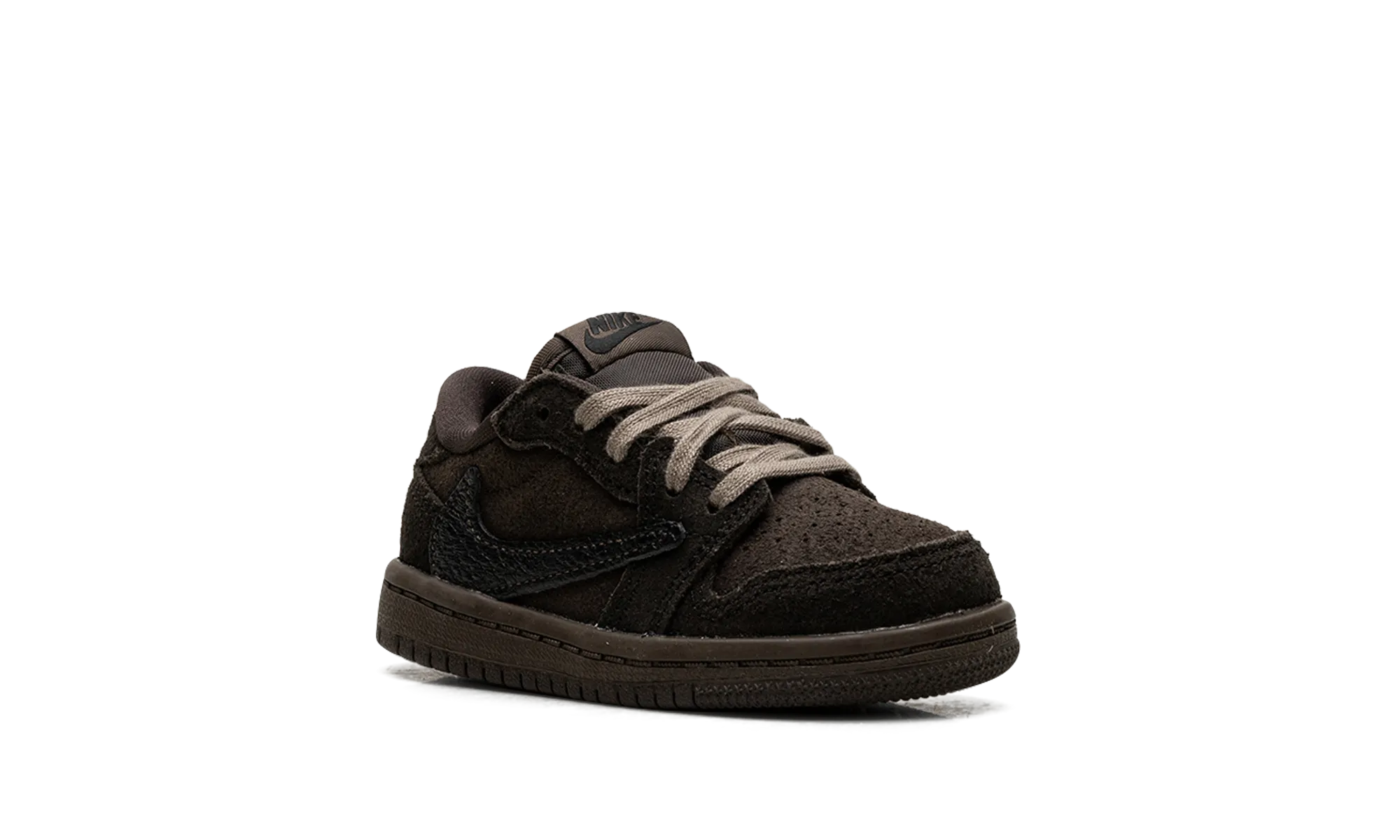 Air Jordan 1 Low OG TD "Travis Scott - Velvet Brown" jordan toddler baby shoes