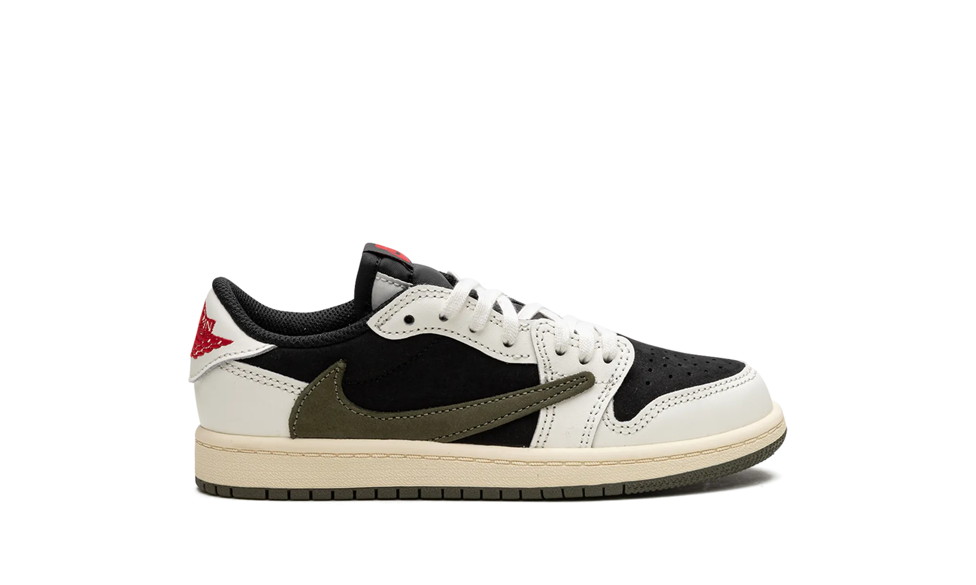 Air Jordan 1 Low PS "Travis Scott - Olive" jordan preschool kids shoes