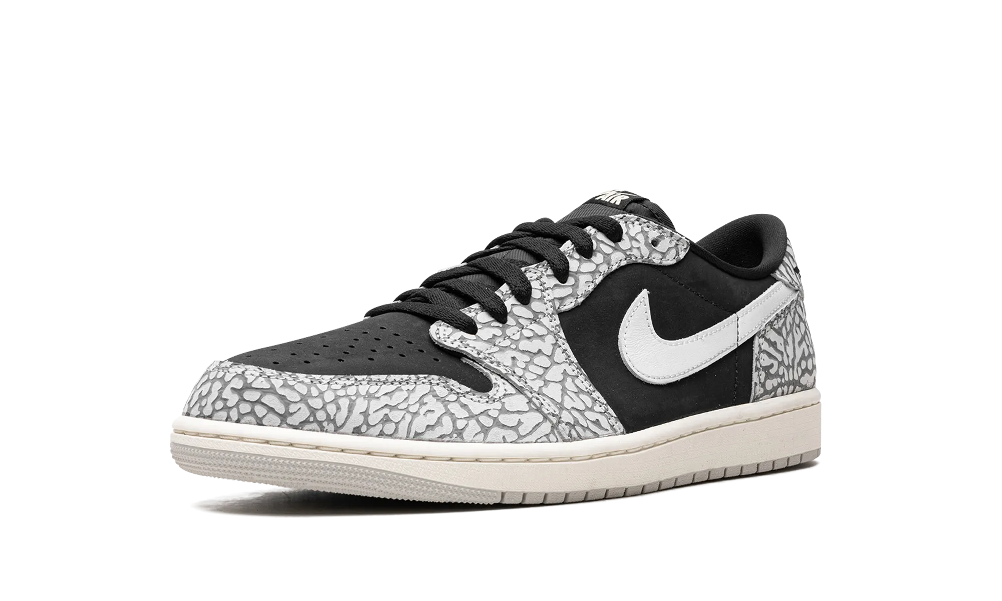 Air Jordan 1 Low "Black Elephant" jordan mens sport sneakers
