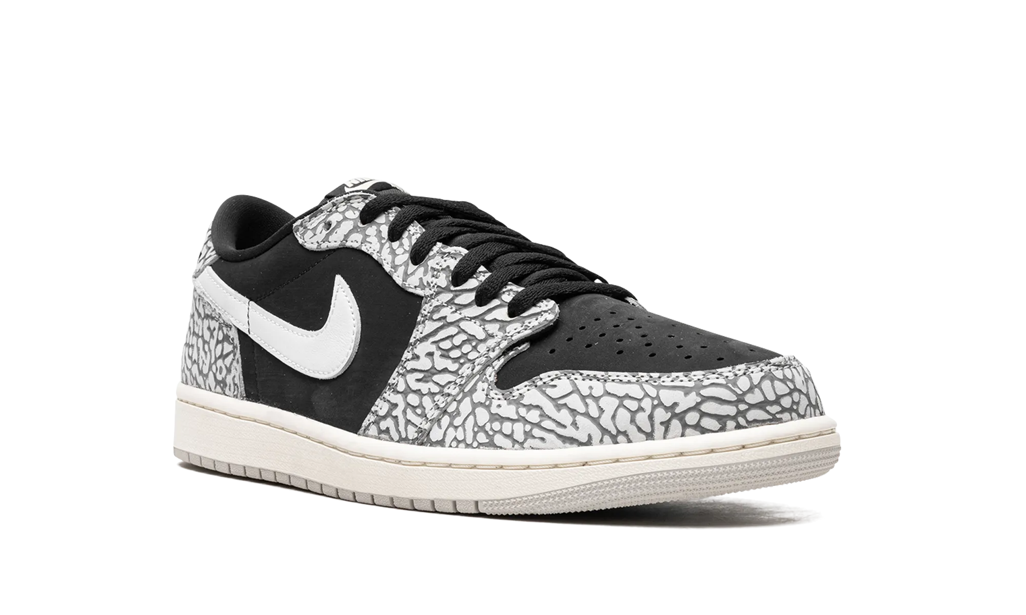 Air Jordan 1 Low "Black Elephant" jordan mens sport sneakers