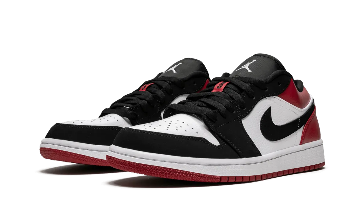 Air Jordan 1 Low "Black Toe" jordan mens sport sneakers