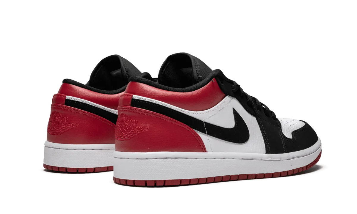 Air Jordan 1 Low "Black Toe" jordan mens sport sneakers