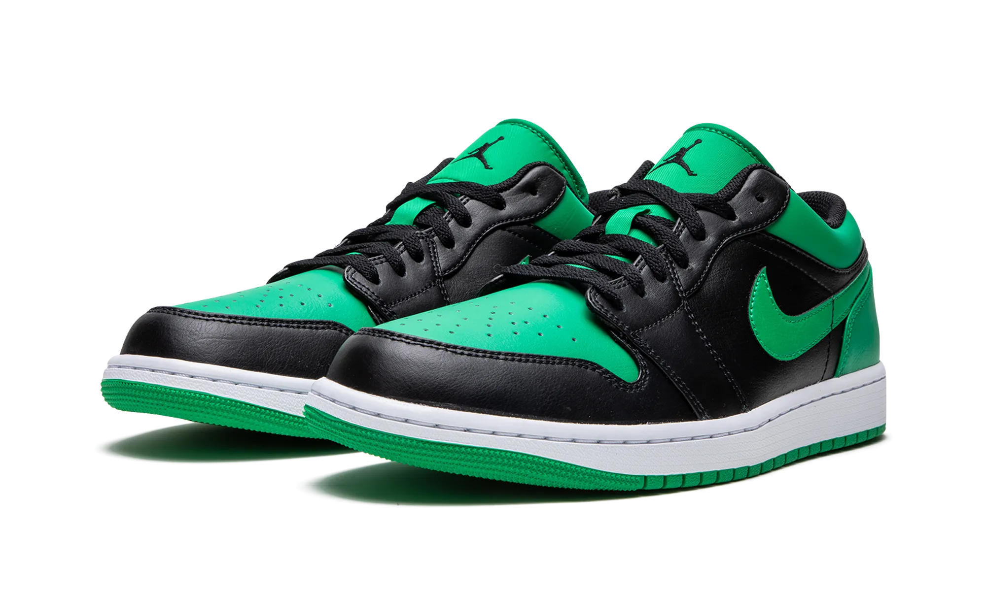 Air Jordan 1 Low "Lucky Green" jordan mens sport sneakers
