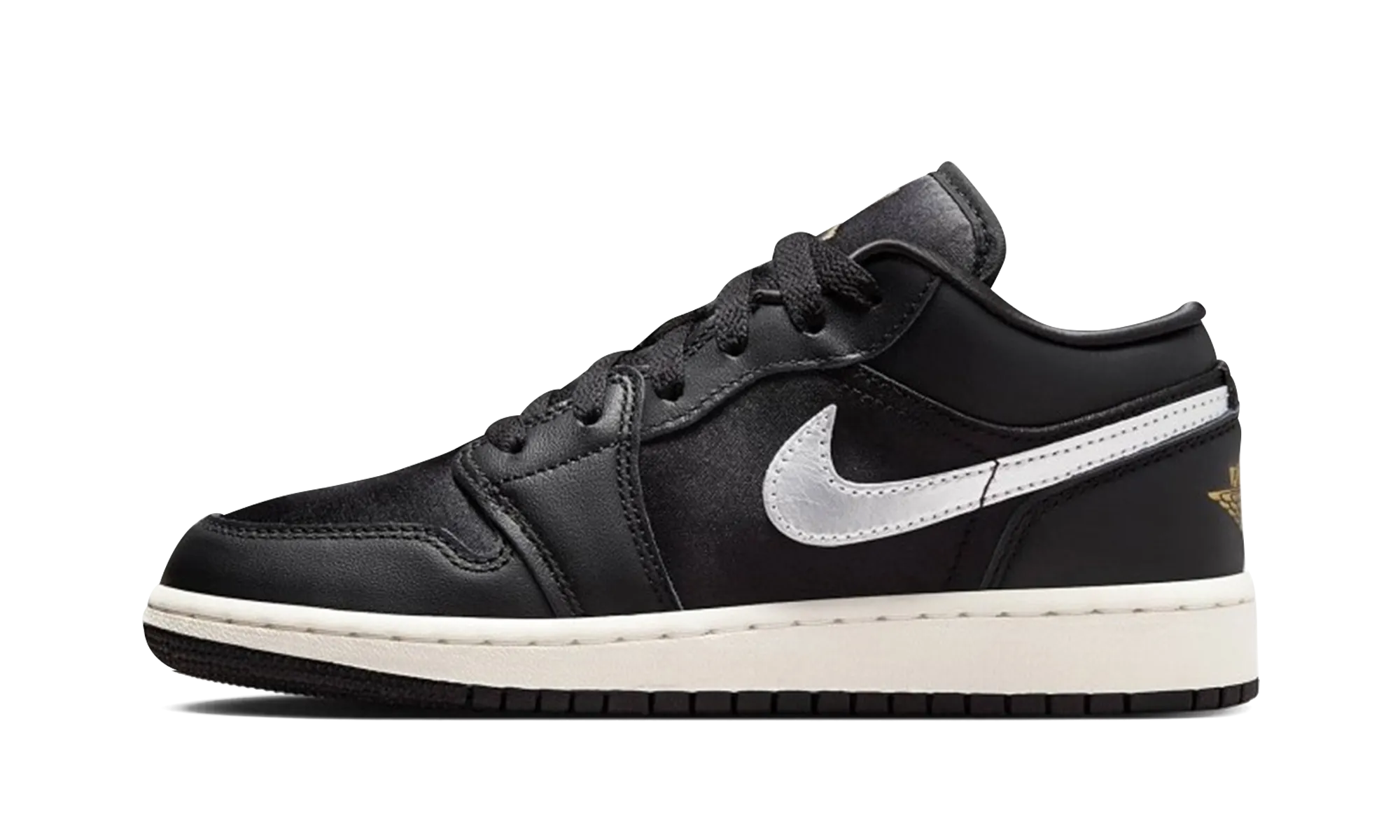 Air Jordan 1 Low SE GS "Black Metallic Gold" Jordan Grade School styles