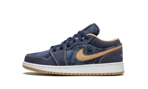 Air Jordan 1 Low SE GS "Denim" Jordan Grade School shoes