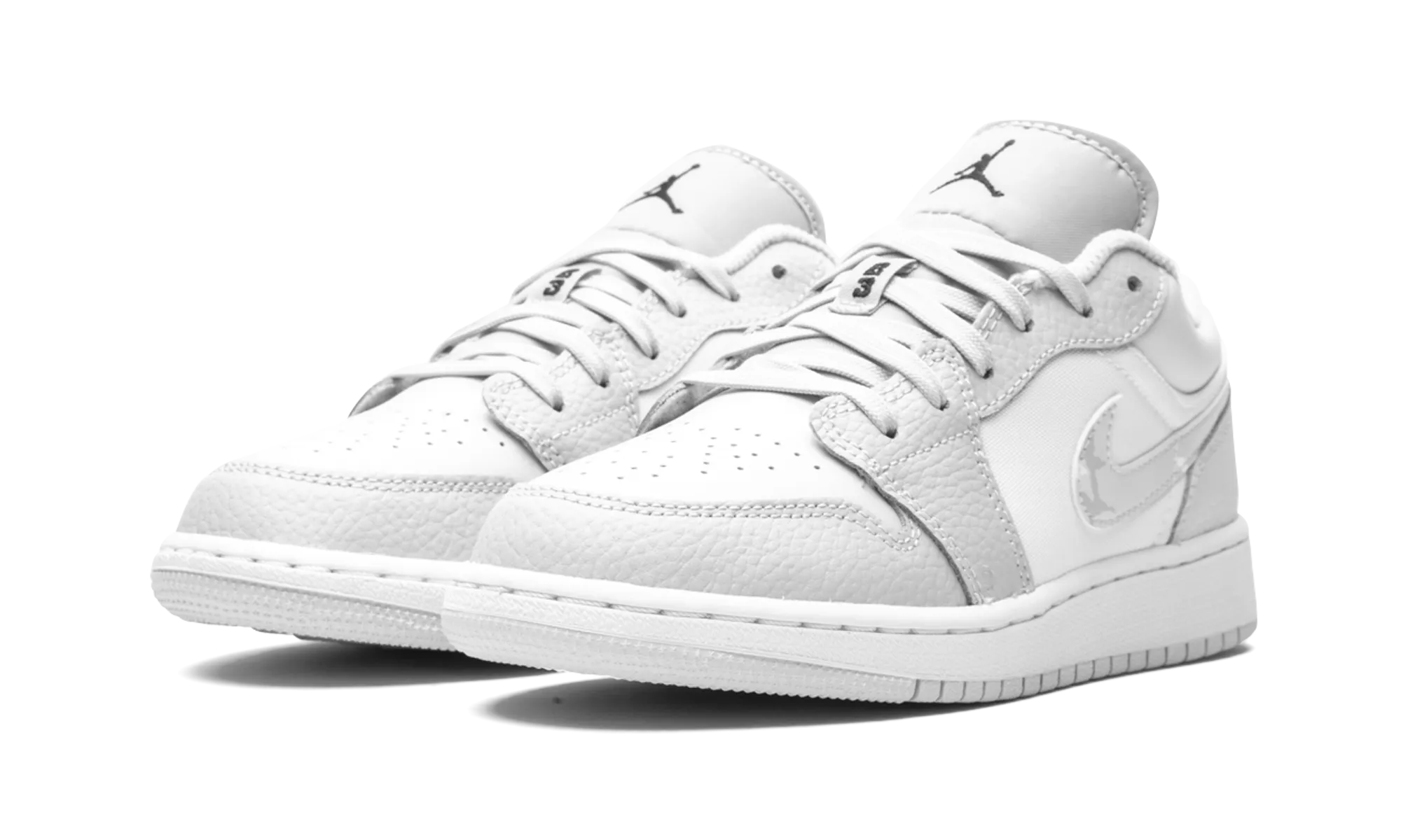 Air Jordan 1 Low SE GS "Grey Camo Swoosh" jordan grade school sneakers