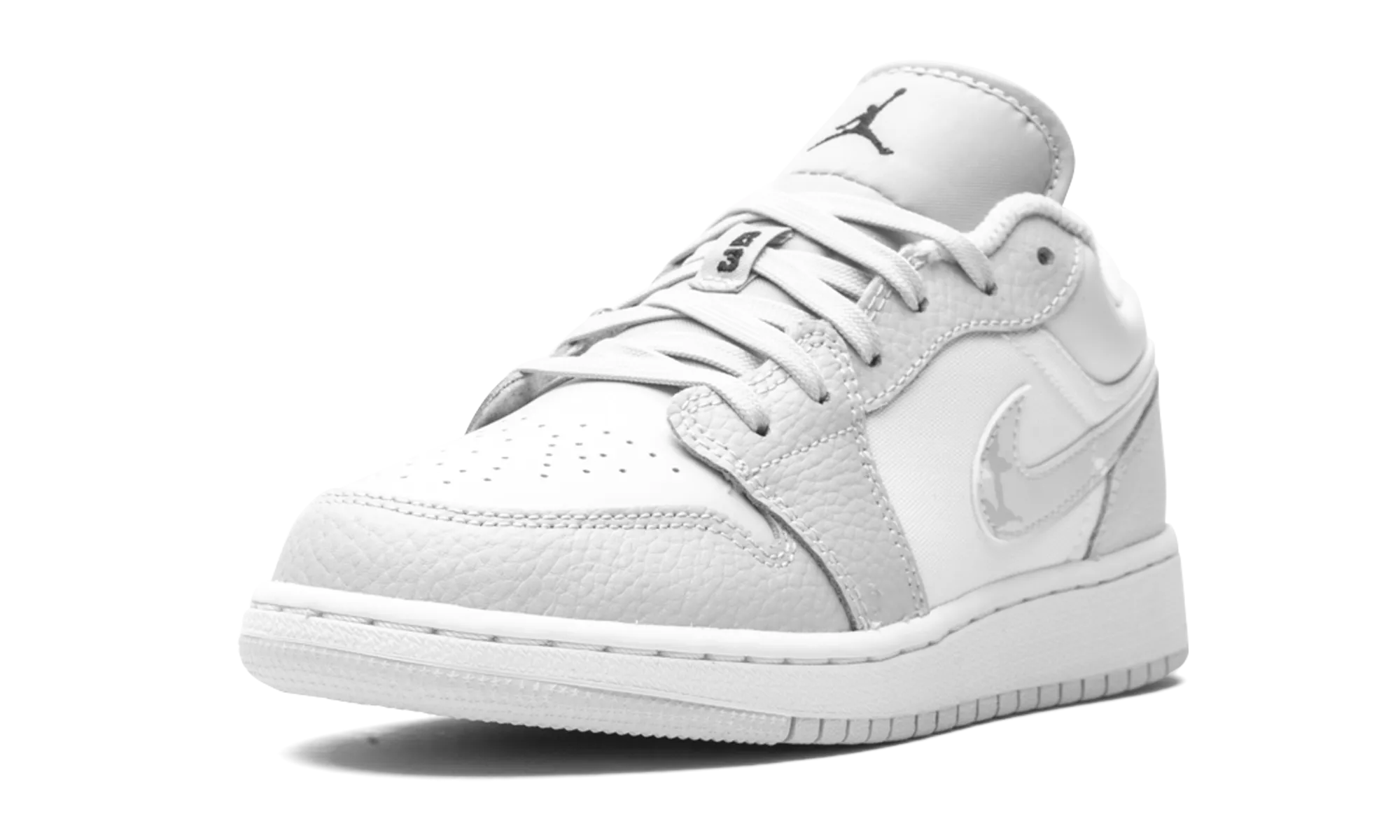 Air Jordan 1 Low SE GS "Grey Camo Swoosh" jordan grade school sneakers