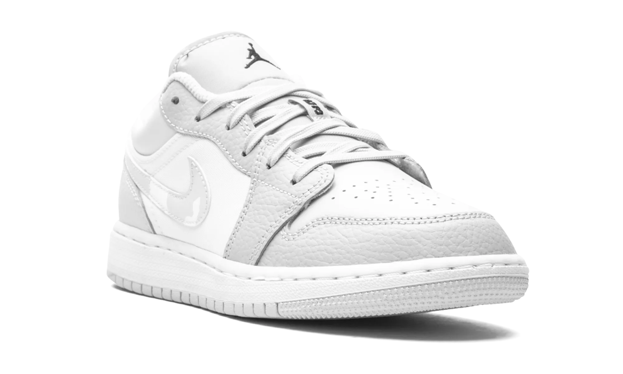 Air Jordan 1 Low SE GS "Grey Camo Swoosh" jordan grade school sneakers