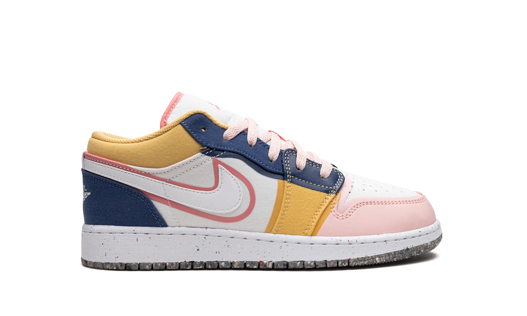 Air Jordan 1 Low SE GS "Multicolor Canvas" jordan school kids shoes