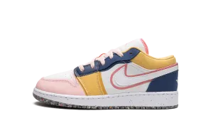 Air Jordan 1 Low SE GS "Multicolor Canvas" Jordan Grade School styles