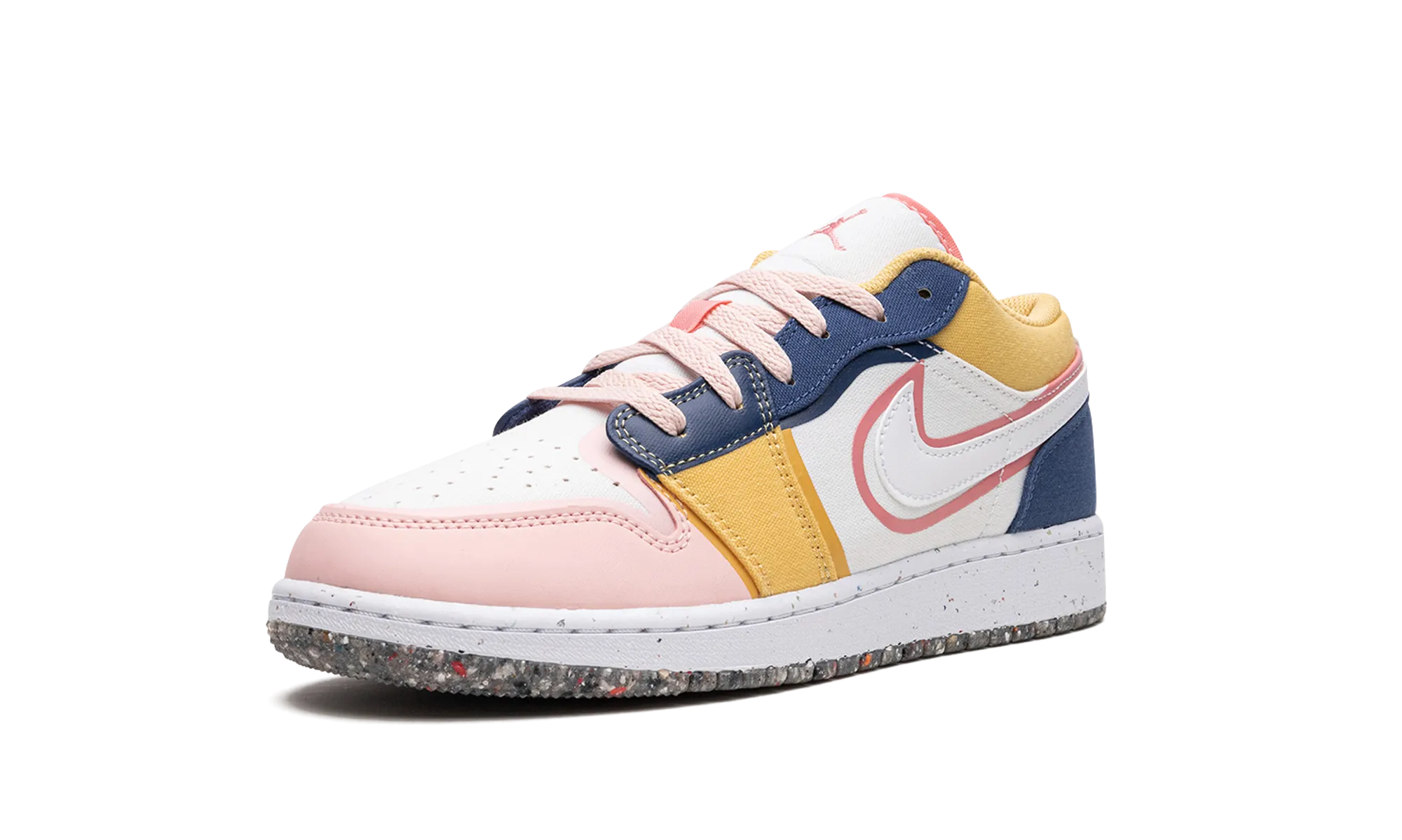 Air Jordan 1 Low SE GS "Multicolor Canvas" jordan school kids shoes