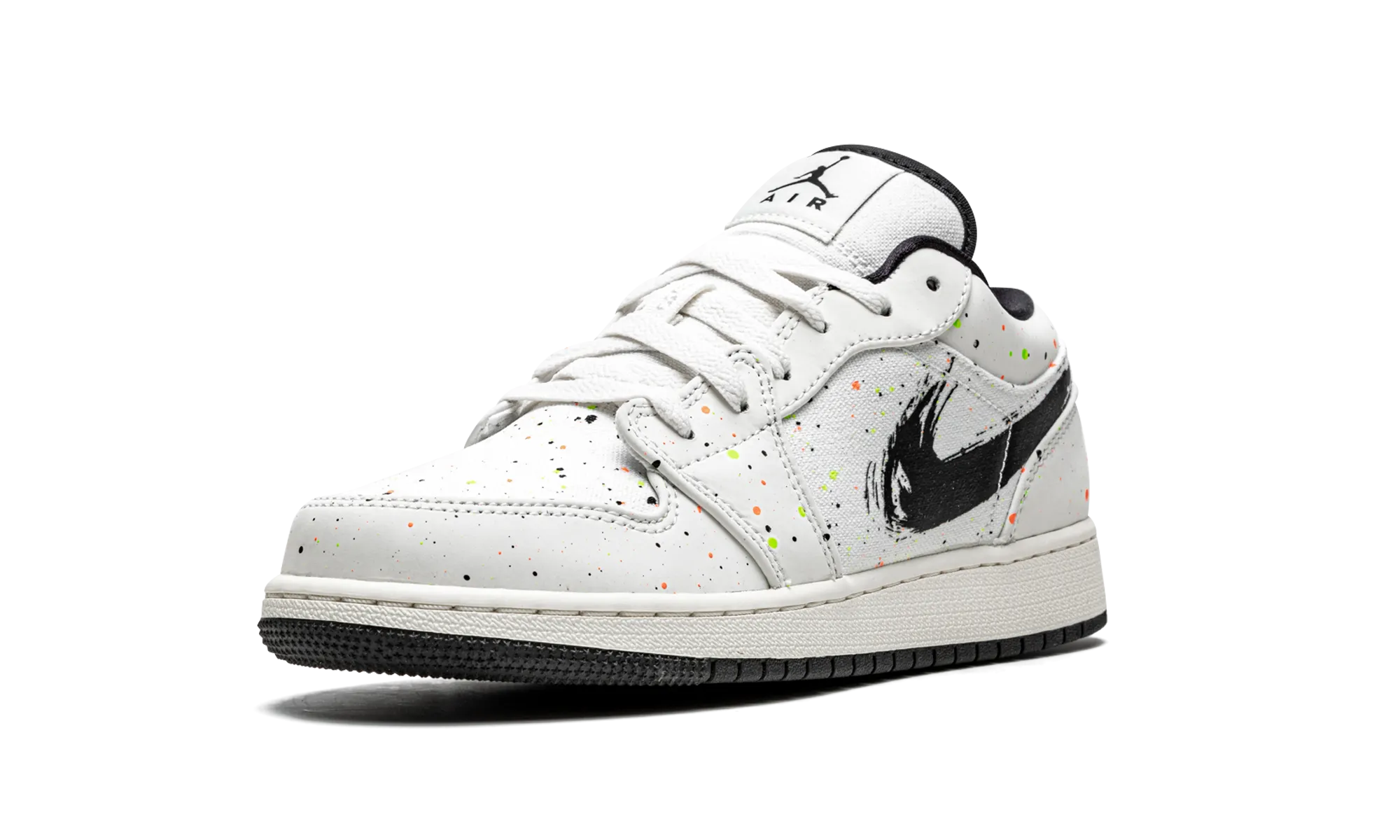 Air Jordan 1 Low SE GS "Paint Splatter" jordan school kids shoes