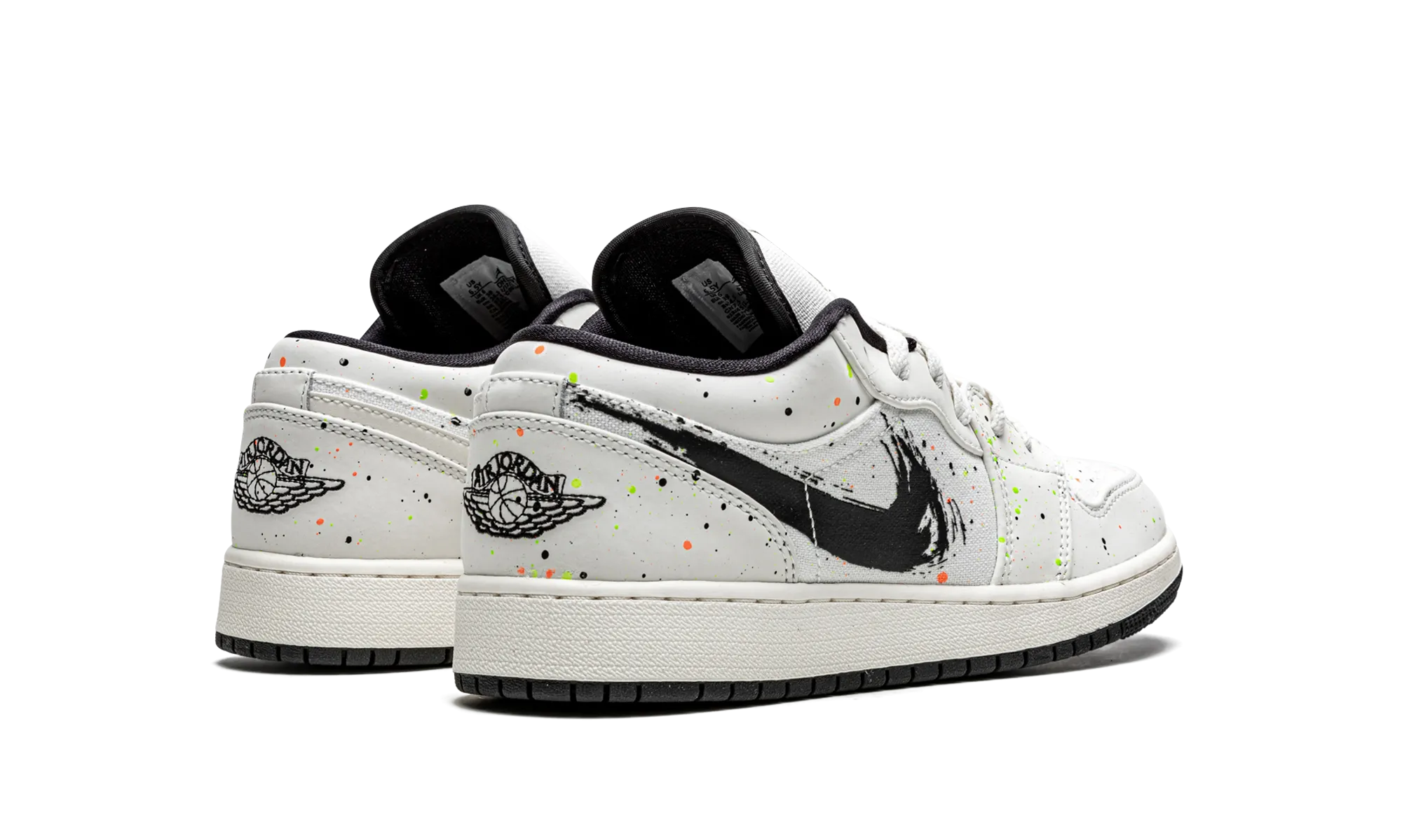Air Jordan 1 Low SE GS "Paint Splatter" jordan school kids shoes