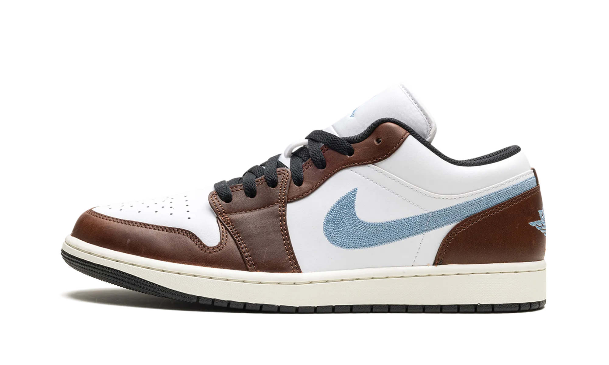 Air Jordan 1 Low SE "Embroidered Swoosh - Mocha" Jordan Men's designs