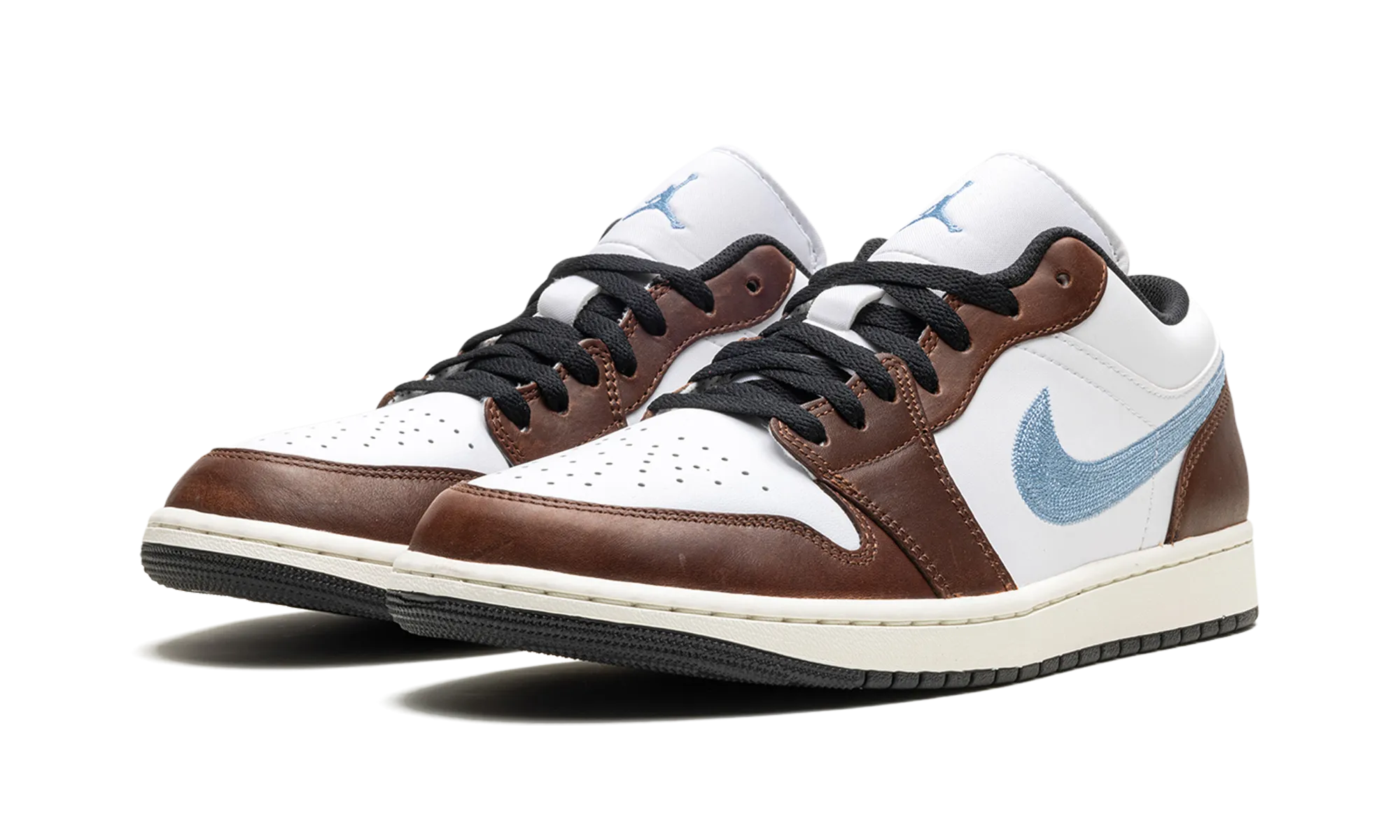 Air Jordan 1 Low SE "Embroidered Swoosh - Mocha" jordan retro mens collection