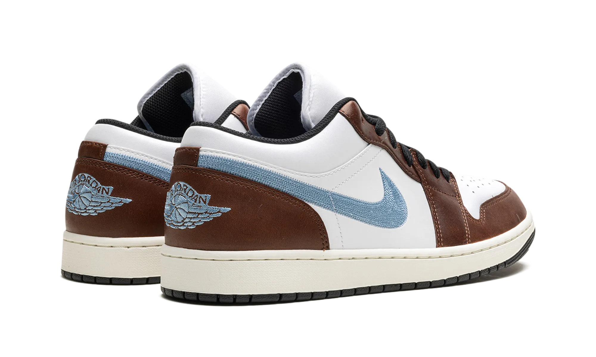 Air Jordan 1 Low SE "Embroidered Swoosh - Mocha" jordan retro mens collection