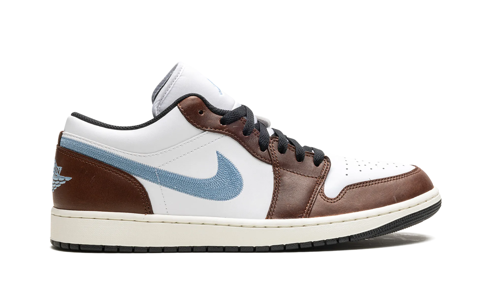 Air Jordan 1 Low SE "Embroidered Swoosh - Mocha" jordan retro mens collection