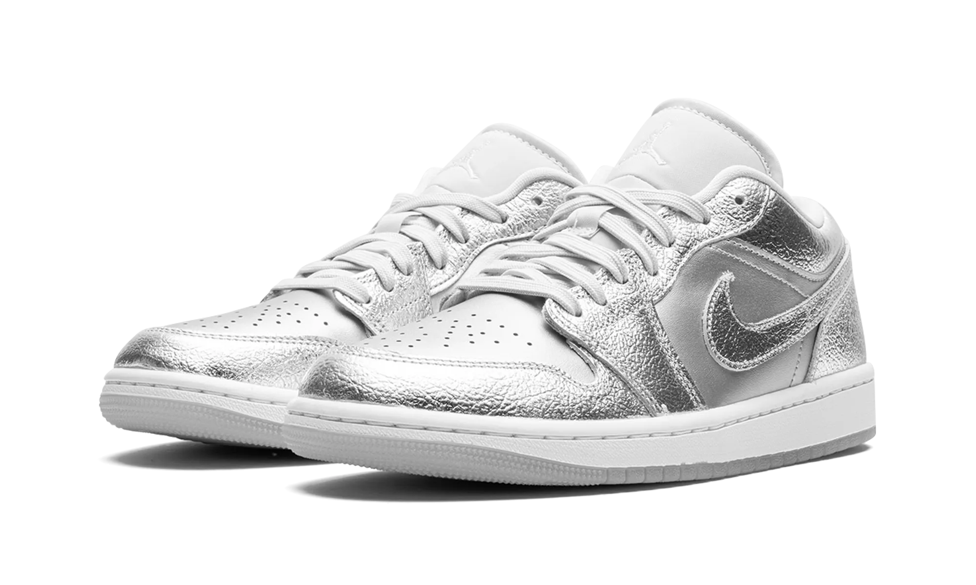 Air Jordan 1 Low SE WMNS "Metallic Silver" jordan classic womens shoes