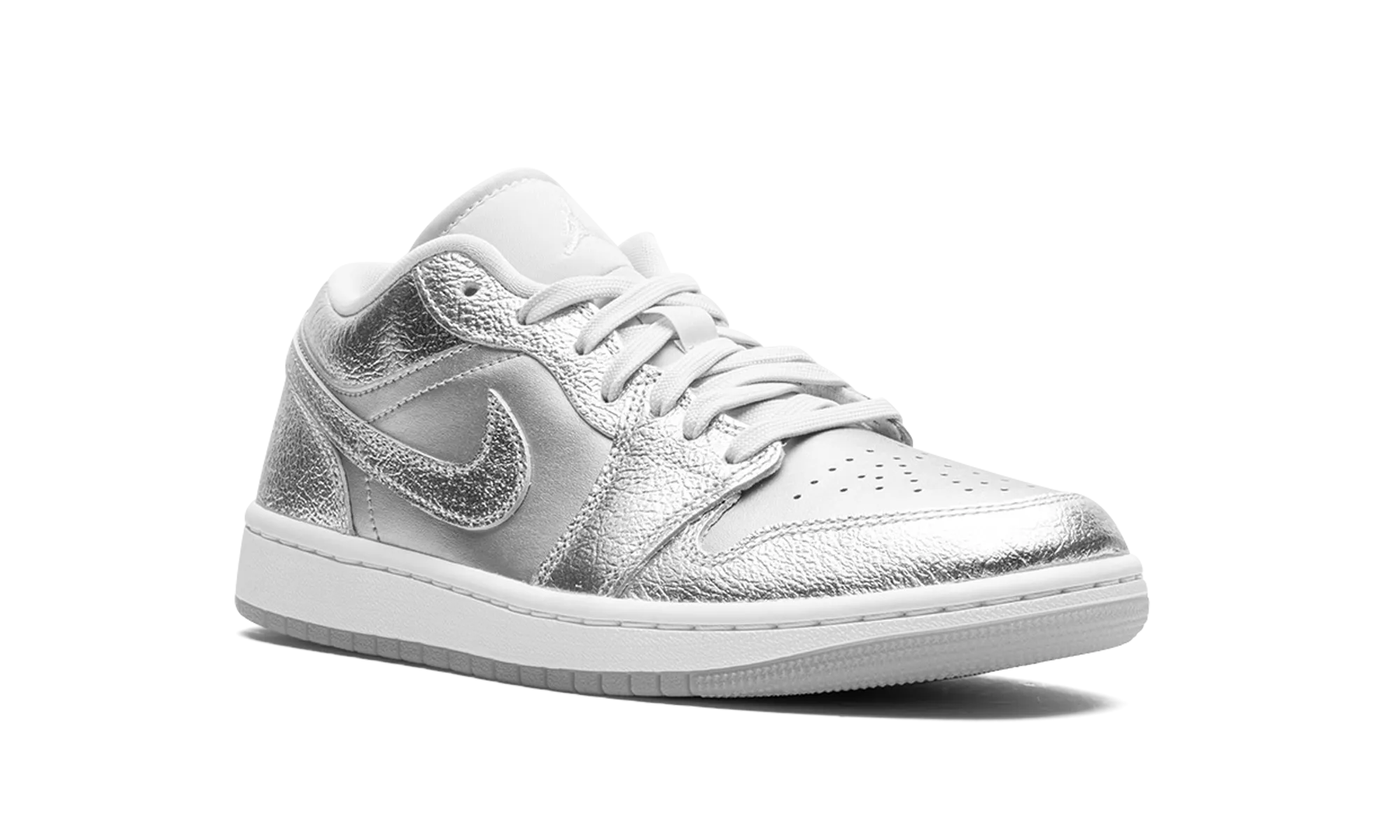 Air Jordan 1 Low SE WMNS "Metallic Silver" jordan classic womens shoes
