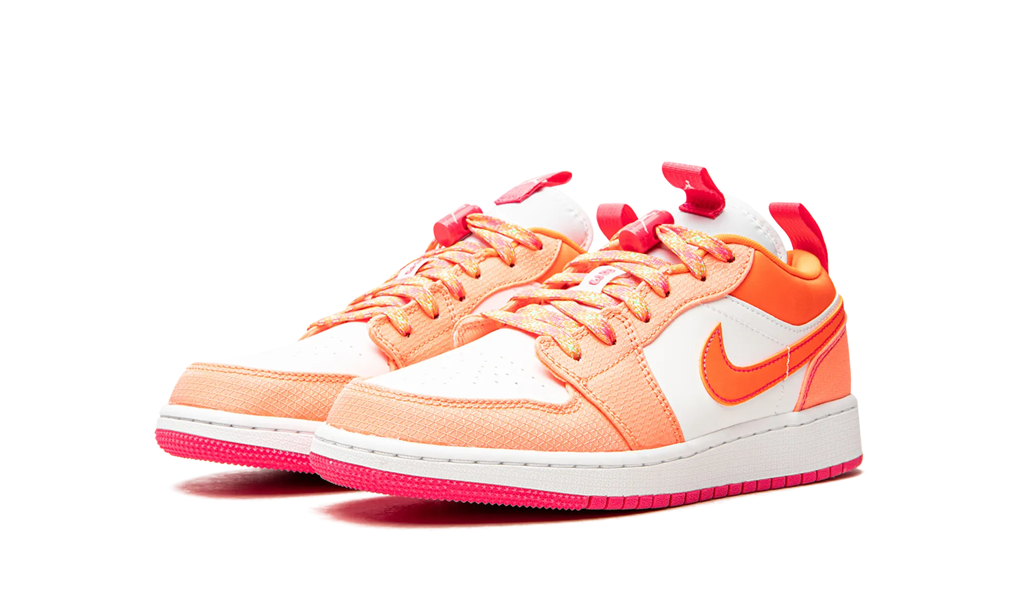 AIR JORDAN 1 LOW UTILITY GS "Hyper Crimson" jordan school kids shoes