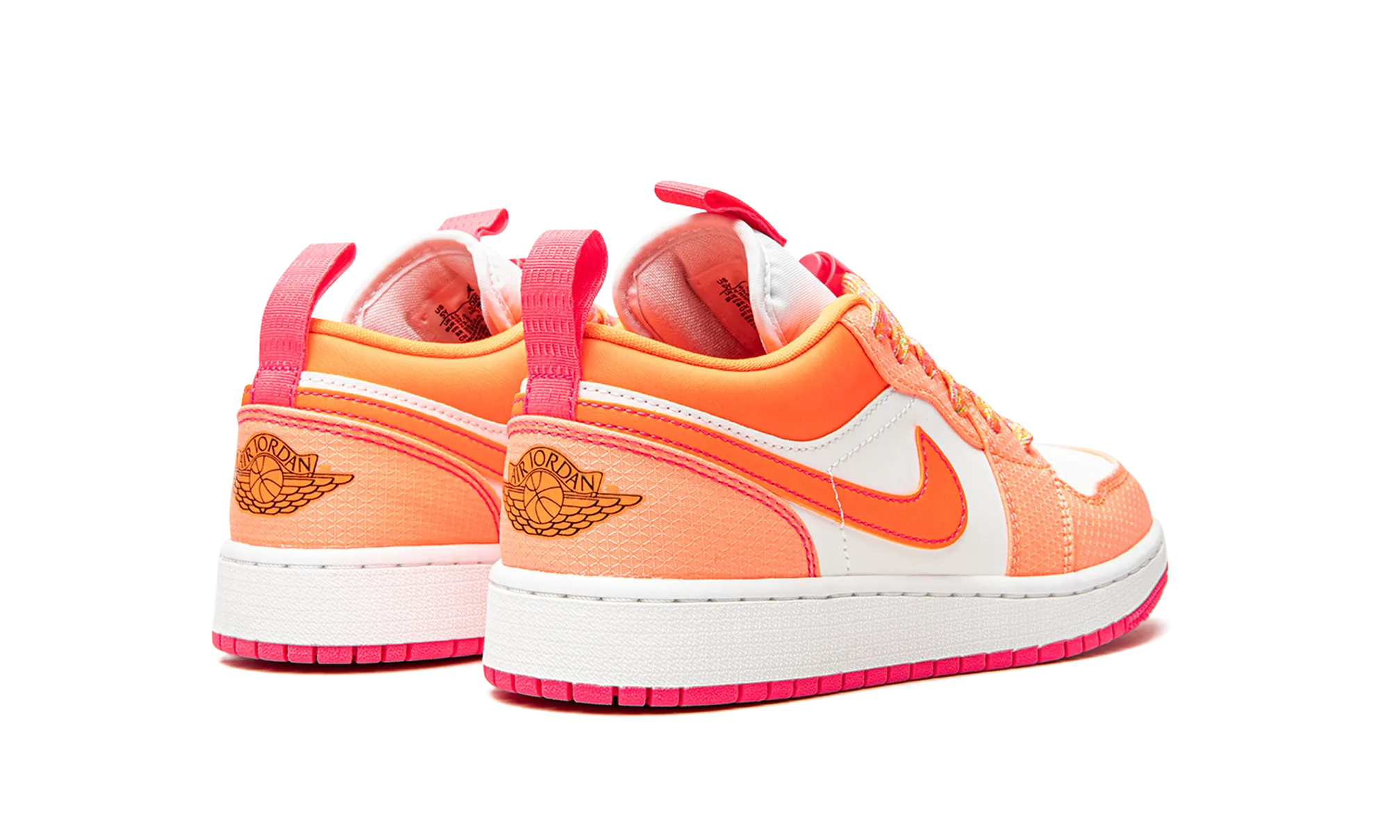 AIR JORDAN 1 LOW UTILITY GS "Hyper Crimson" jordan school kids shoes