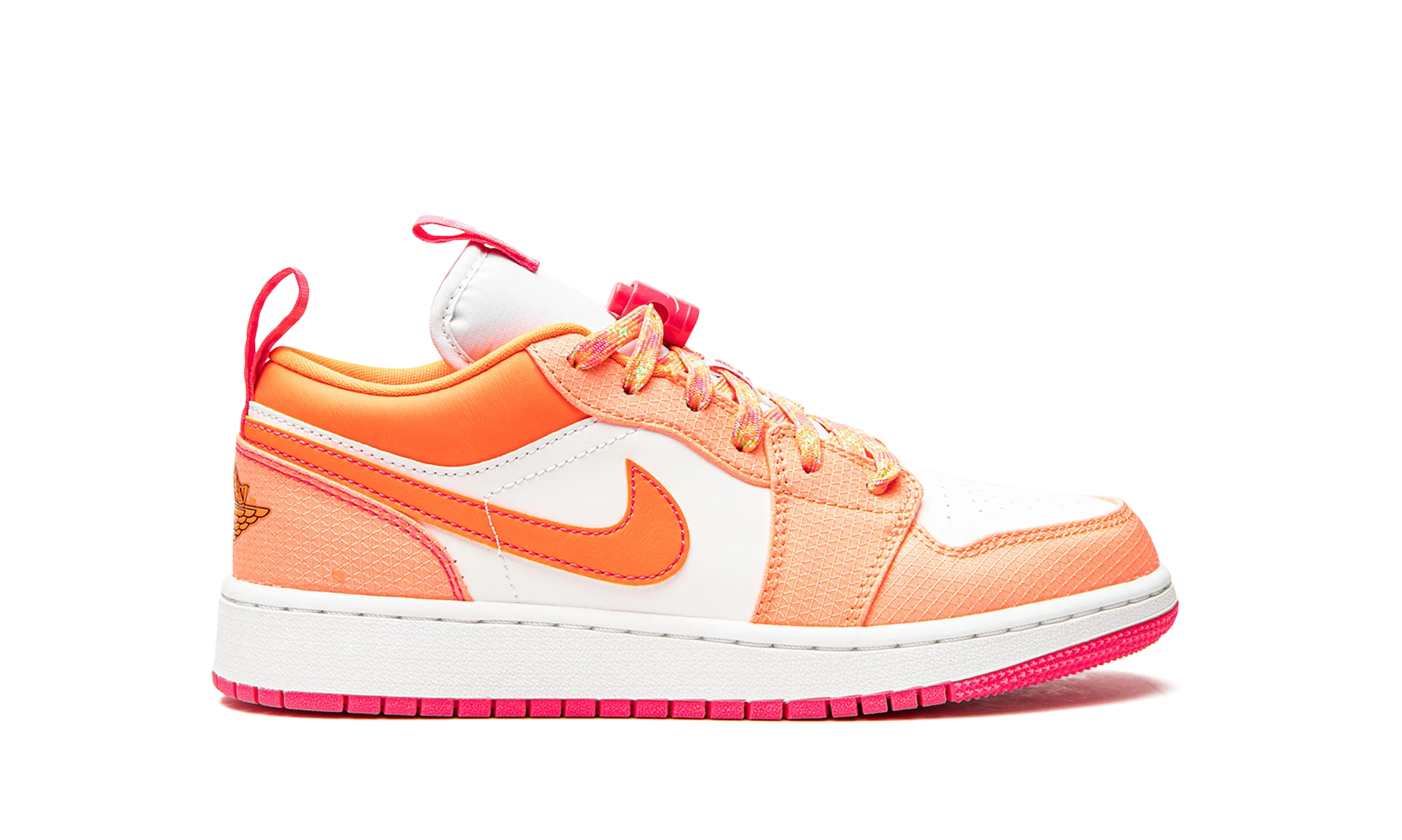 AIR JORDAN 1 LOW UTILITY GS "Hyper Crimson" jordan school kids shoes