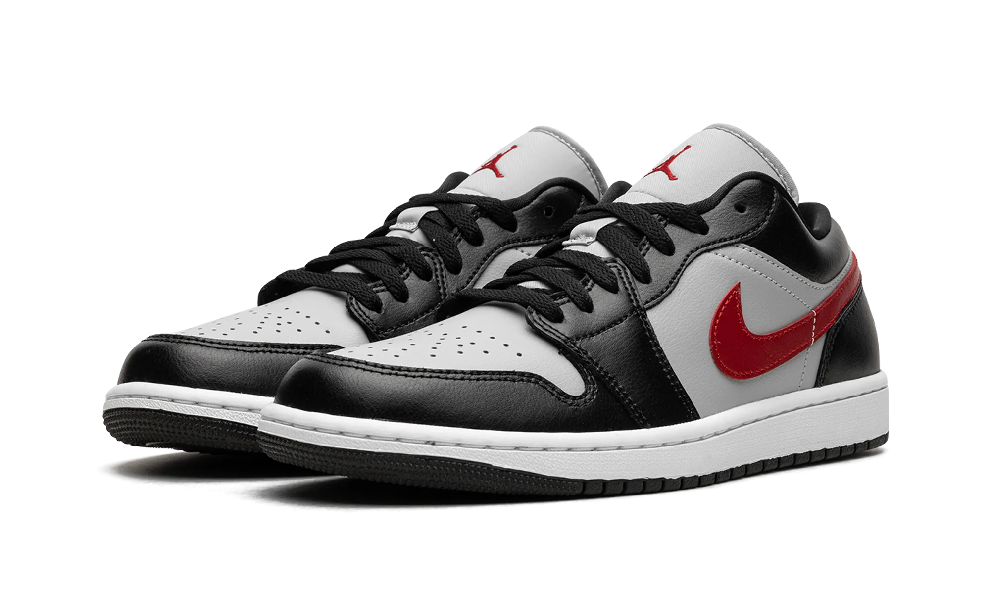 Air Jordan 1 Low WMNS "Black / Grey / Red" jordan classic womens shoes