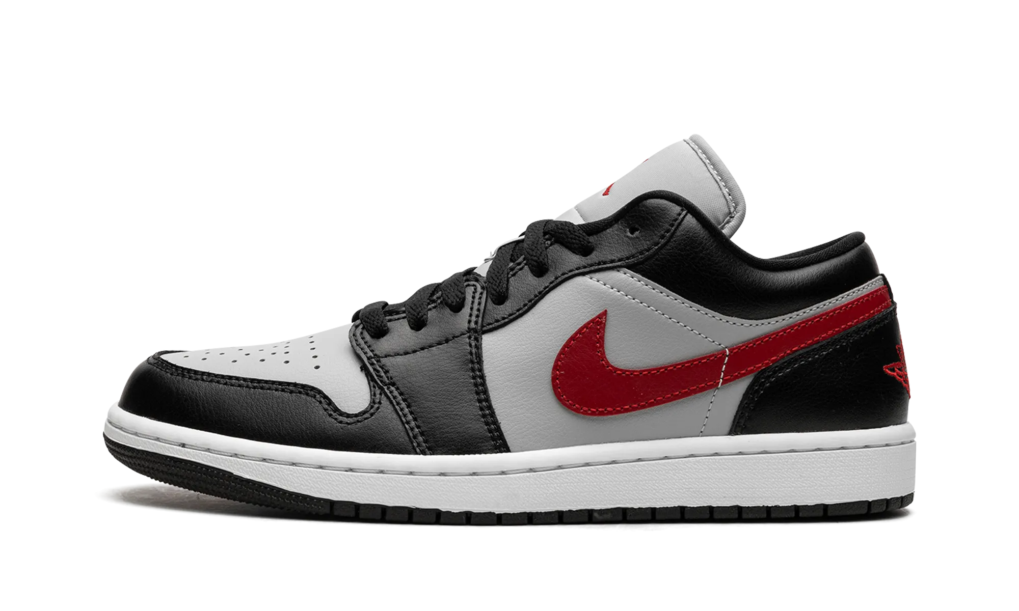 Air Jordan 1 Low WMNS "Black / Grey / Red" Jordan Women's styles