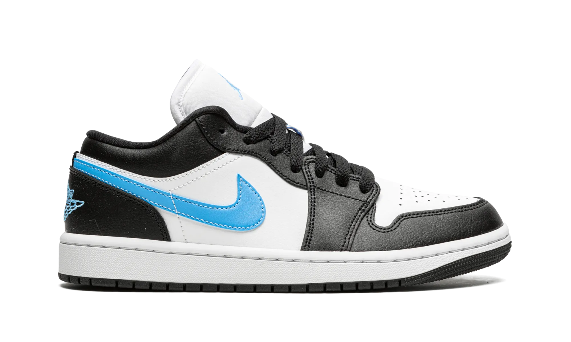 AIR JORDAN 1 LOW WMNS "Black / University Blue" jordan classic womens shoes