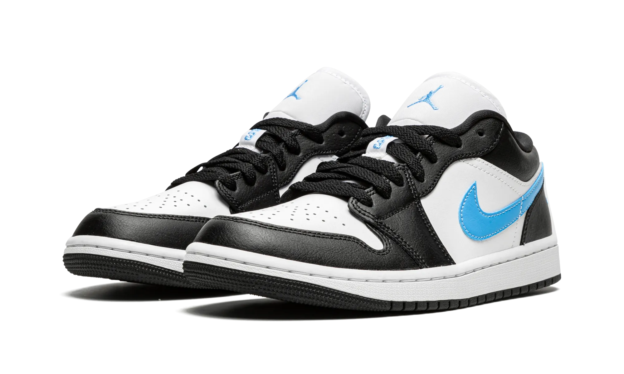 AIR JORDAN 1 LOW WMNS "Black / University Blue" jordan classic womens shoes