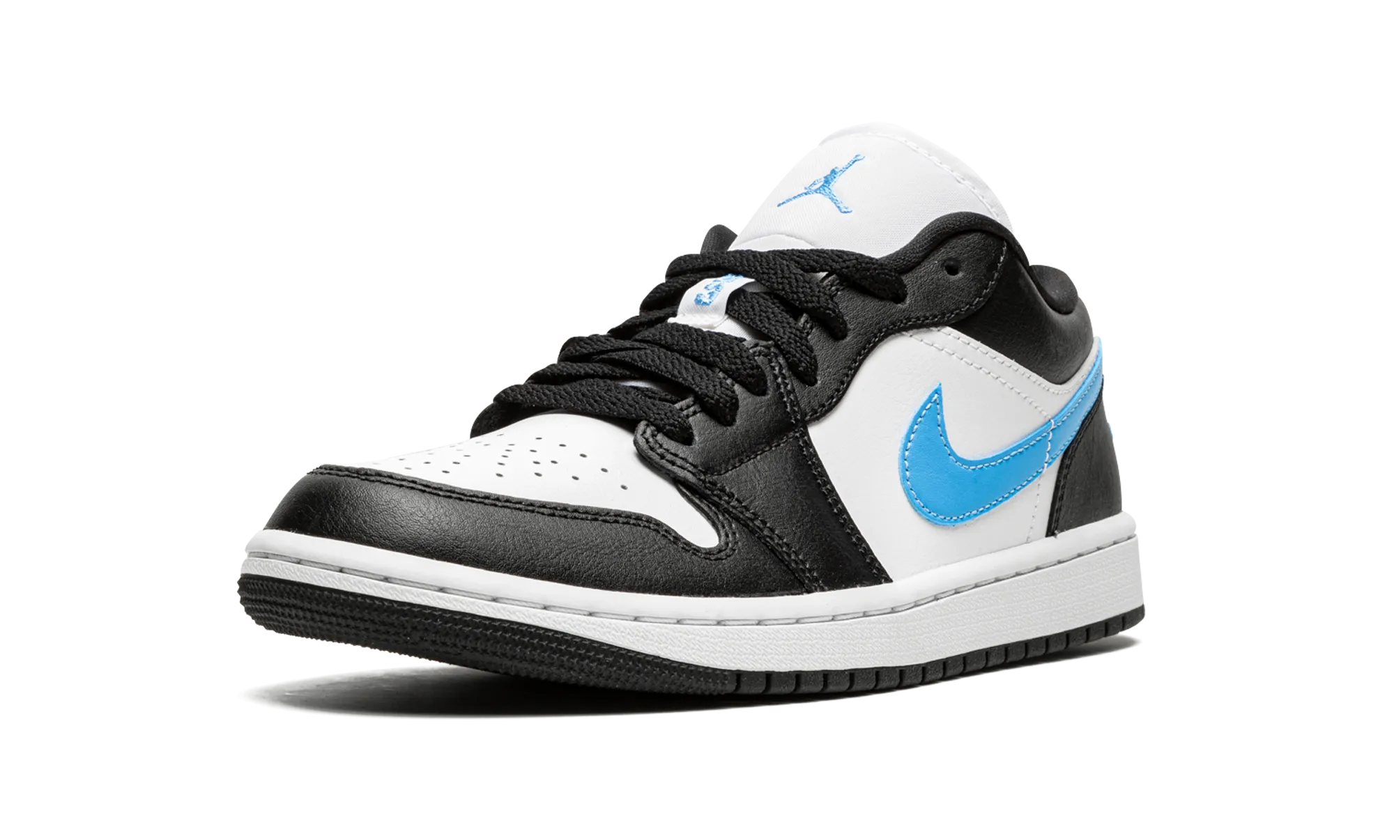 AIR JORDAN 1 LOW WMNS "Black / University Blue" jordan classic womens shoes