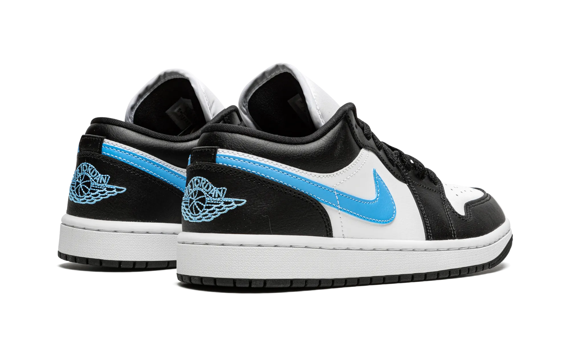 AIR JORDAN 1 LOW WMNS "Black / University Blue" jordan classic womens shoes