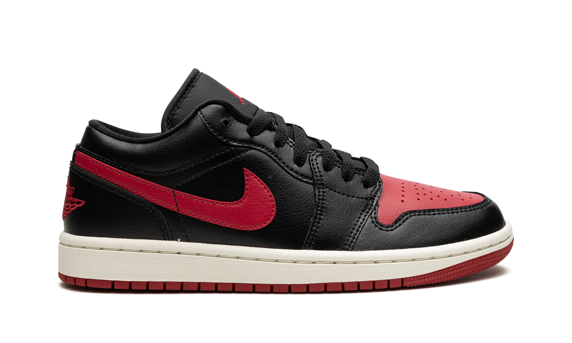 Air Jordan 1 Low WMNS "Bred Sail" jordan classic womens shoes