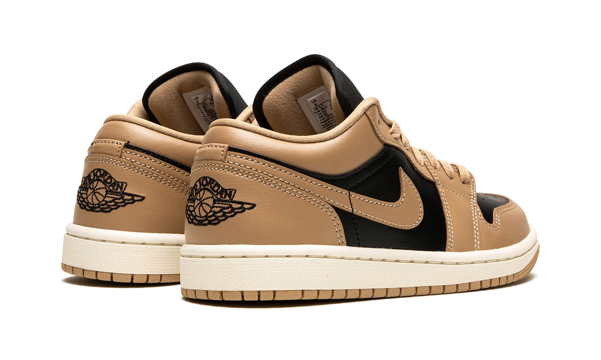 Air Jordan 1 Low WMNS "Desert / Black" jordan classic womens shoes