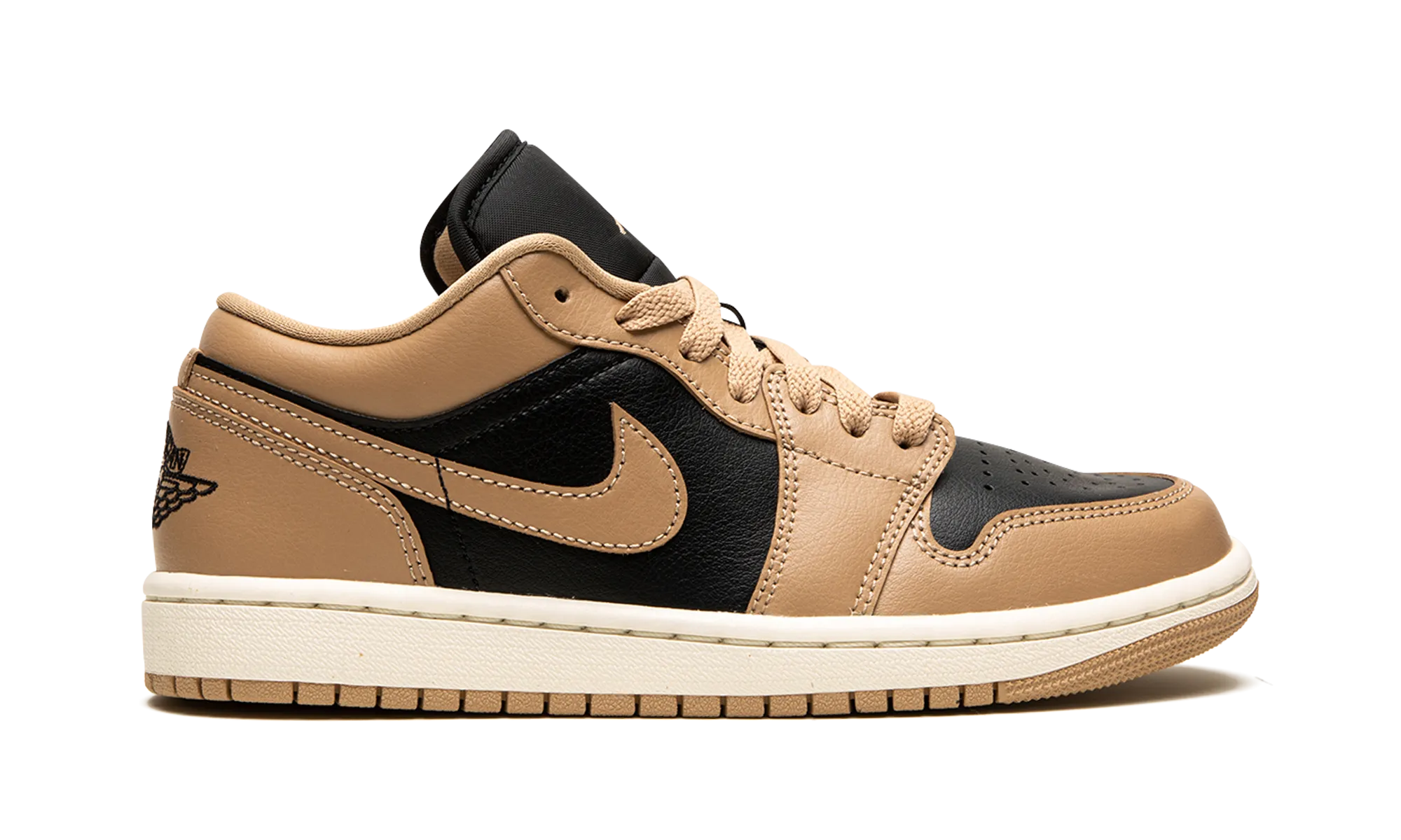 Air Jordan 1 Low WMNS "Desert / Black" jordan classic womens shoes