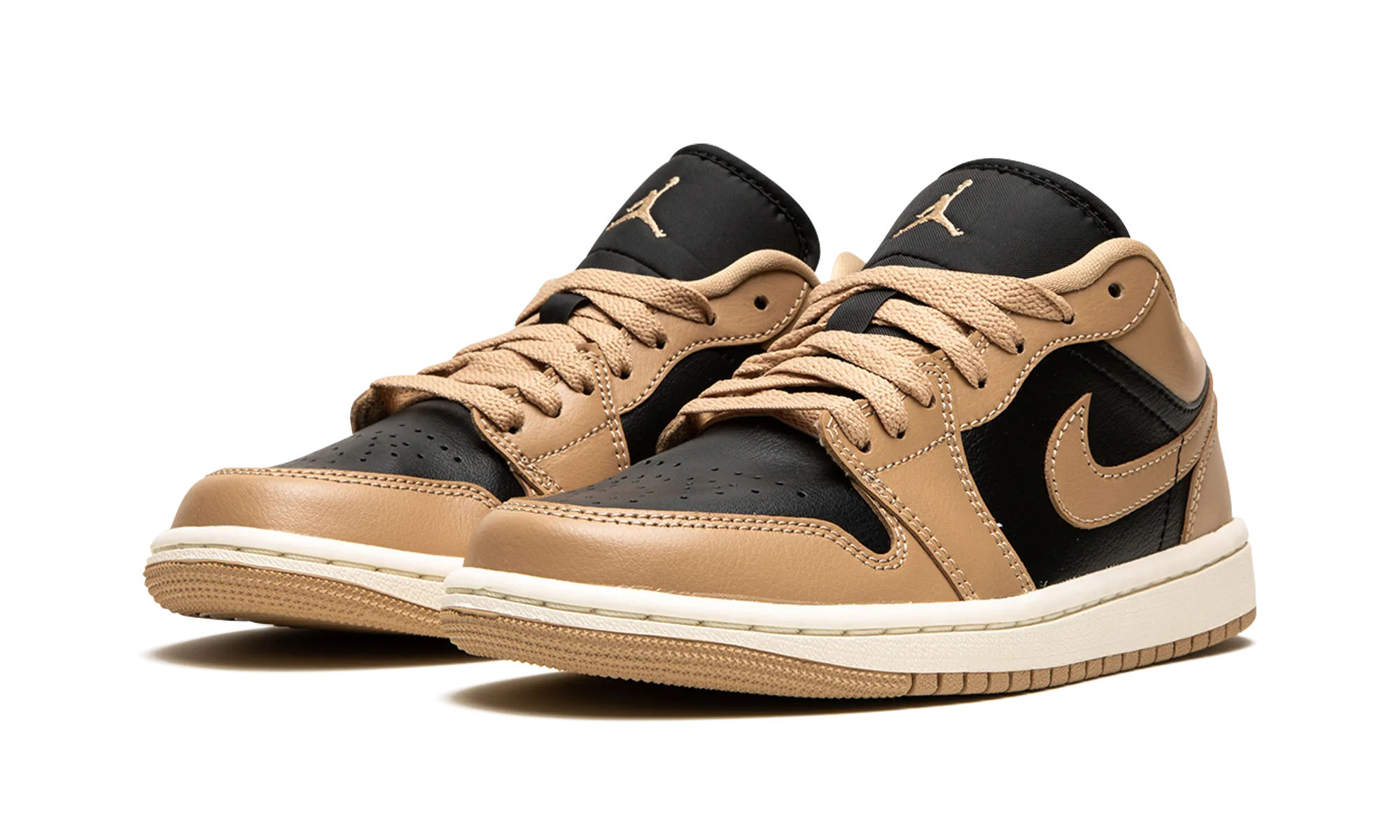 Air Jordan 1 Low WMNS "Desert / Black" jordan classic womens shoes