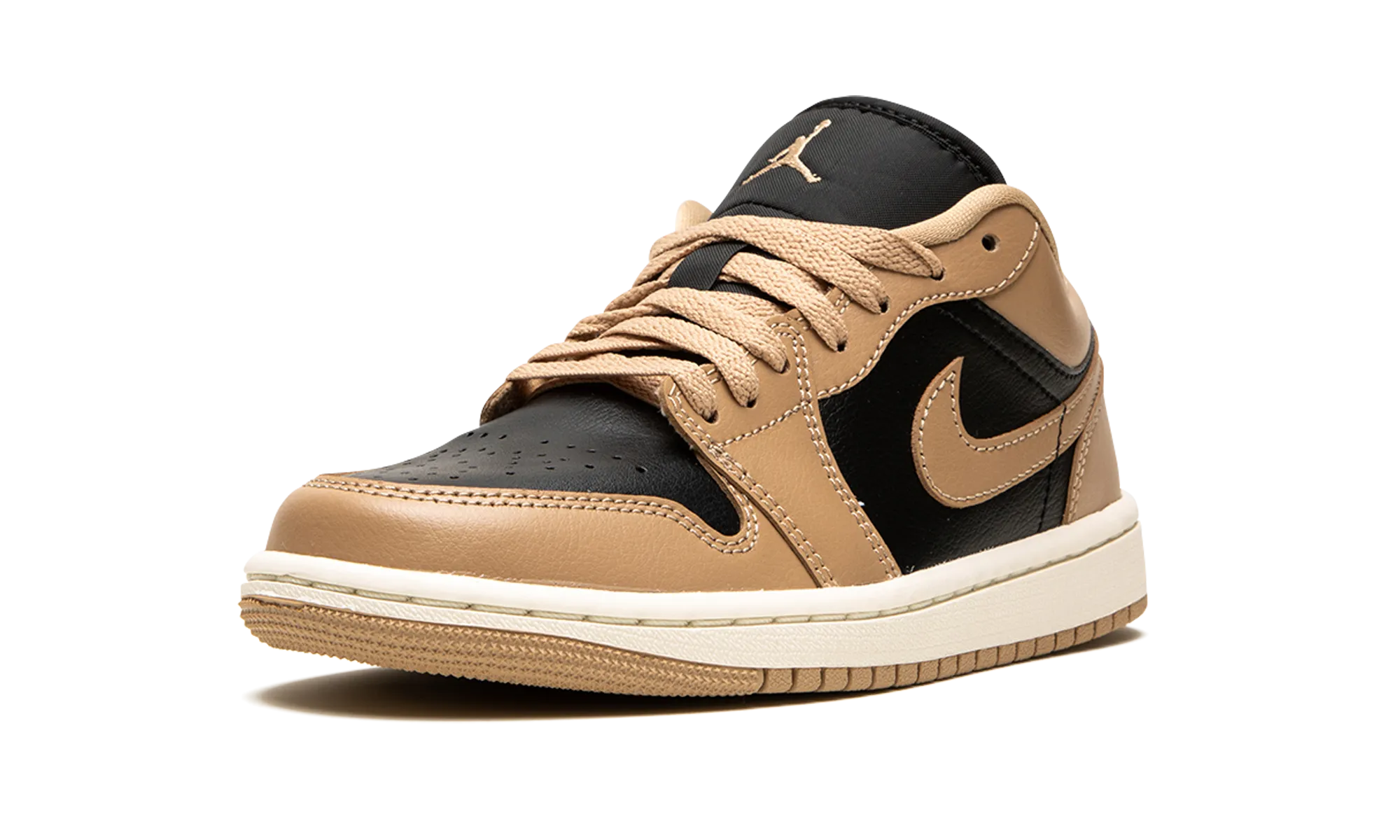 Air Jordan 1 Low WMNS "Desert / Black" jordan classic womens shoes