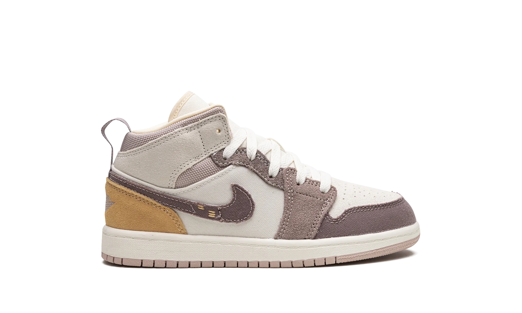 Air Jordan 1 Mid Craft SE PS "Taupe Haze" jordan preschool kids shoes