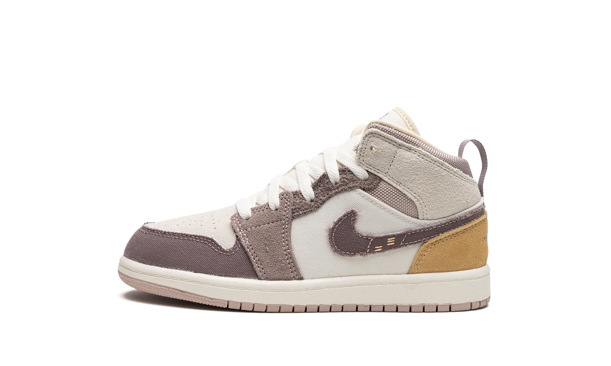 Air Jordan 1 Mid Craft SE PS "Taupe Haze" Jordan Pre School shoes
